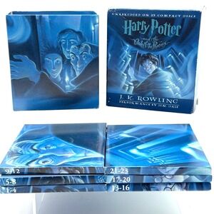 Harry Potter Order of the Phoenix Audiobook‎ 23 CD Box Set Jim Dale Unabridged